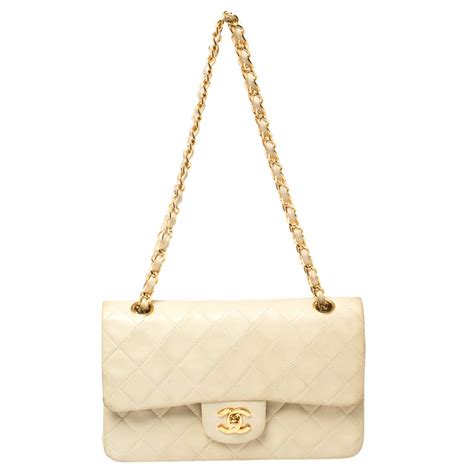 chanel tote bag cream|small chanel tote bag.